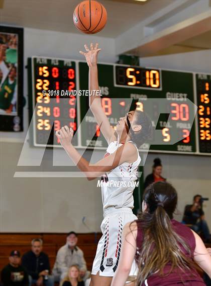 Thumbnail 1 in Mark Keppel vs. Lincoln (St. Mary's Stockton MLK Showcase) photogallery.