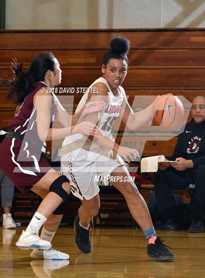 Thumbnail 3 in Mark Keppel vs. Lincoln (St. Mary's Stockton MLK Showcase) photogallery.