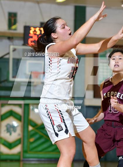 Thumbnail 2 in Mark Keppel vs. Lincoln (St. Mary's Stockton MLK Showcase) photogallery.