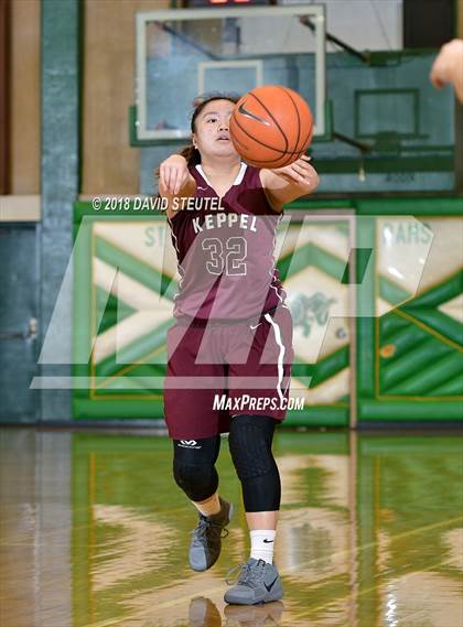 Thumbnail 2 in Mark Keppel vs. Lincoln (St. Mary's Stockton MLK Showcase) photogallery.