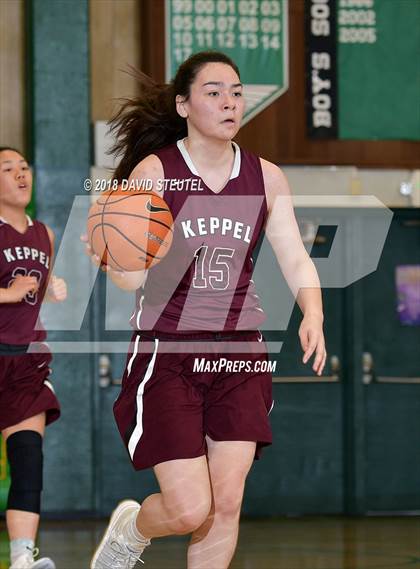 Thumbnail 1 in Mark Keppel vs. Lincoln (St. Mary's Stockton MLK Showcase) photogallery.