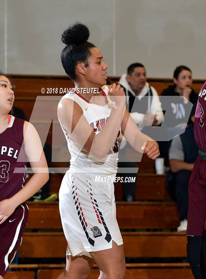 Thumbnail 1 in Mark Keppel vs. Lincoln (St. Mary's Stockton MLK Showcase) photogallery.