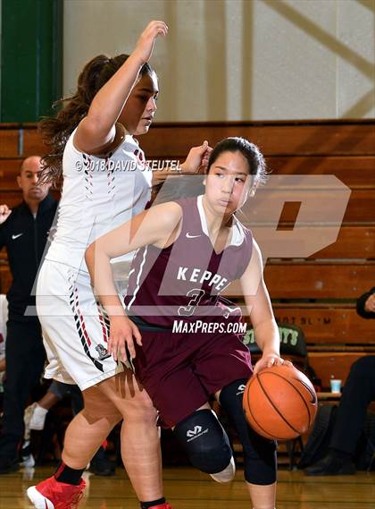 Thumbnail 3 in Mark Keppel vs. Lincoln (St. Mary's Stockton MLK Showcase) photogallery.