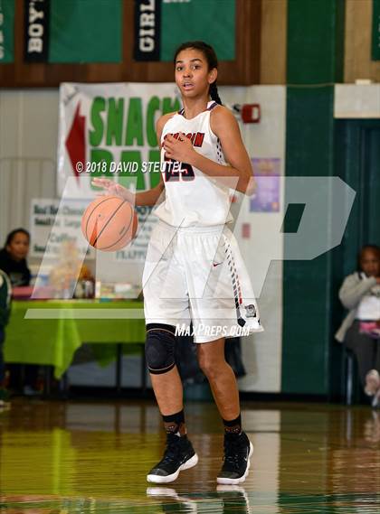 Thumbnail 3 in Mark Keppel vs. Lincoln (St. Mary's Stockton MLK Showcase) photogallery.