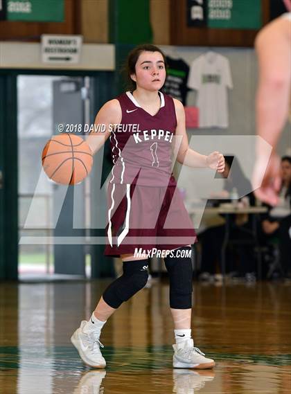 Thumbnail 2 in Mark Keppel vs. Lincoln (St. Mary's Stockton MLK Showcase) photogallery.