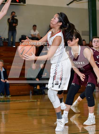 Thumbnail 3 in Mark Keppel vs. Lincoln (St. Mary's Stockton MLK Showcase) photogallery.