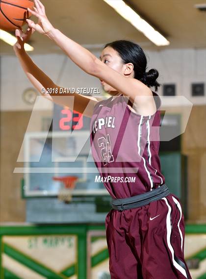 Thumbnail 3 in Mark Keppel vs. Lincoln (St. Mary's Stockton MLK Showcase) photogallery.