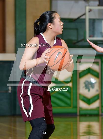 Thumbnail 2 in Mark Keppel vs. Lincoln (St. Mary's Stockton MLK Showcase) photogallery.