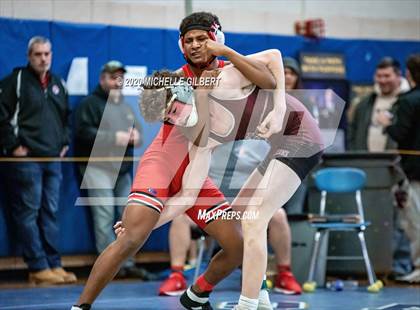 Thumbnail 3 in Section VI Class C&D Championship Wrestling Tournament photogallery.