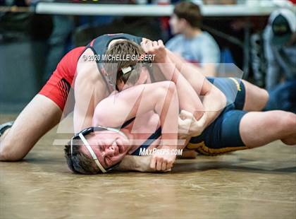 Thumbnail 2 in Section VI Class C&D Championship Wrestling Tournament photogallery.