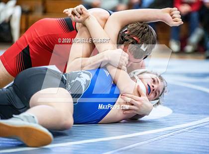 Thumbnail 1 in Section VI Class C&D Championship Wrestling Tournament photogallery.