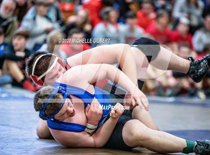 Thumbnail 3 in Section VI Class C&D Championship Wrestling Tournament photogallery.