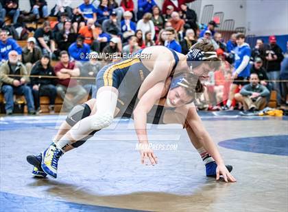 Thumbnail 2 in Section VI Class C&D Championship Wrestling Tournament photogallery.
