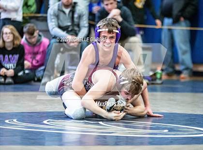 Thumbnail 3 in Section VI Class C&D Championship Wrestling Tournament photogallery.