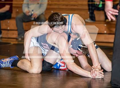 Thumbnail 1 in Section VI Class C&D Championship Wrestling Tournament photogallery.