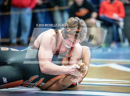 Thumbnail 3 in Section VI Class C&D Championship Wrestling Tournament photogallery.