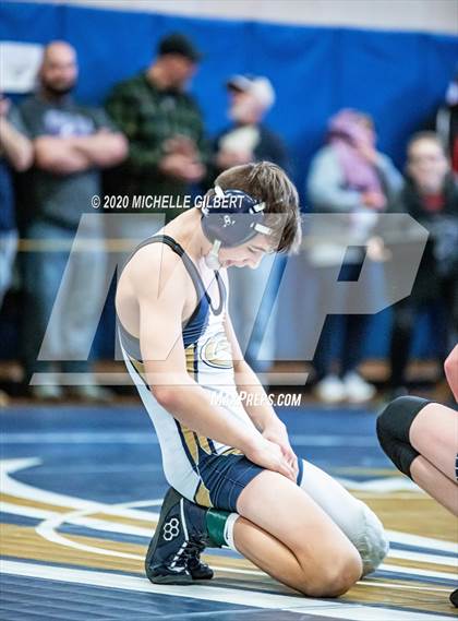 Thumbnail 3 in Section VI Class C&D Championship Wrestling Tournament photogallery.