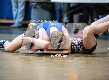 Thumbnail 2 in Section VI Class C&D Championship Wrestling Tournament photogallery.