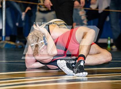 Thumbnail 3 in Section VI Class C&D Championship Wrestling Tournament photogallery.