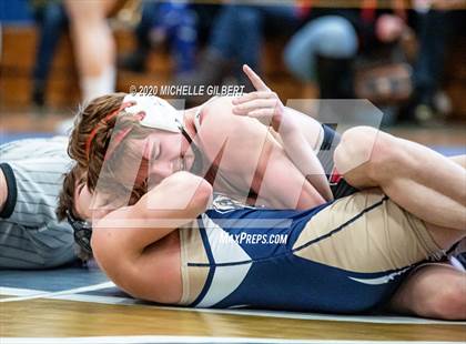 Thumbnail 3 in Section VI Class C&D Championship Wrestling Tournament photogallery.