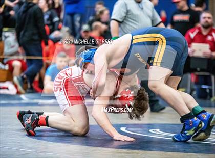 Thumbnail 1 in Section VI Class C&D Championship Wrestling Tournament photogallery.