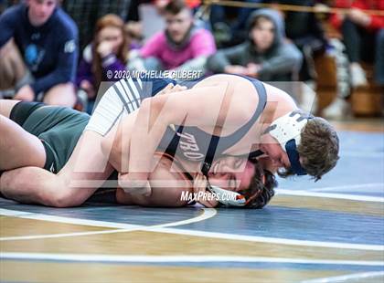 Thumbnail 2 in Section VI Class C&D Championship Wrestling Tournament photogallery.