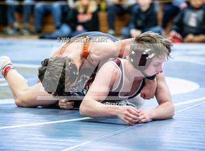 Thumbnail 1 in Section VI Class C&D Championship Wrestling Tournament photogallery.