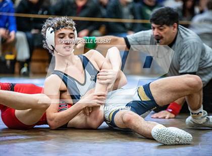 Thumbnail 2 in Section VI Class C&D Championship Wrestling Tournament photogallery.