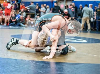 Thumbnail 2 in Section VI Class C&D Championship Wrestling Tournament photogallery.