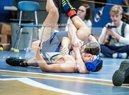 Thumbnail 1 in Section VI Class C&D Championship Wrestling Tournament photogallery.