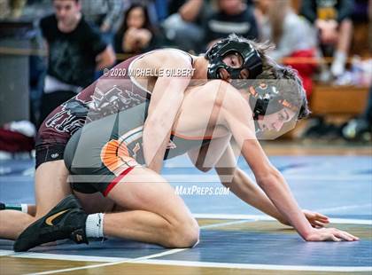 Thumbnail 3 in Section VI Class C&D Championship Wrestling Tournament photogallery.