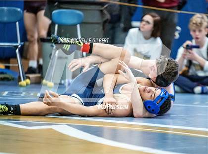 Thumbnail 3 in Section VI Class C&D Championship Wrestling Tournament photogallery.