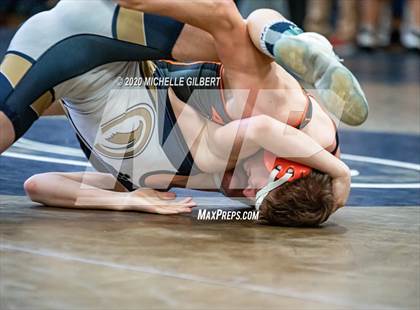 Thumbnail 2 in Section VI Class C&D Championship Wrestling Tournament photogallery.