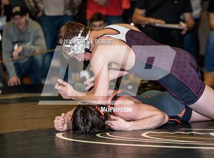 Thumbnail 2 in Section VI Class C&D Championship Wrestling Tournament photogallery.