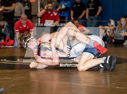 Thumbnail 3 in Section VI Class C&D Championship Wrestling Tournament photogallery.