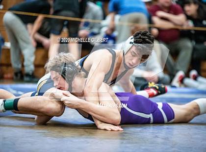 Thumbnail 3 in Section VI Class C&D Championship Wrestling Tournament photogallery.