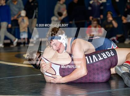 Thumbnail 1 in Section VI Class C&D Championship Wrestling Tournament photogallery.