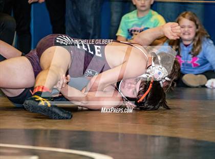 Thumbnail 2 in Section VI Class C&D Championship Wrestling Tournament photogallery.