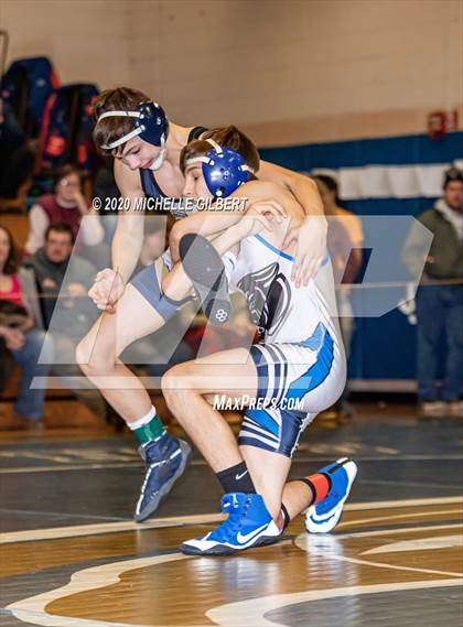Thumbnail 2 in Section VI Class C&D Championship Wrestling Tournament photogallery.
