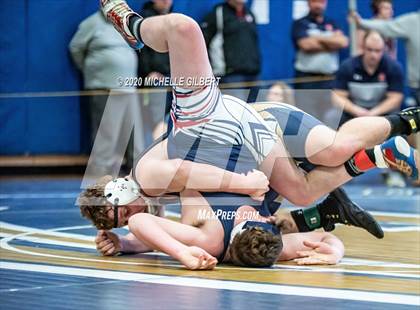Thumbnail 2 in Section VI Class C&D Championship Wrestling Tournament photogallery.