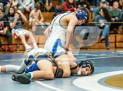 Thumbnail 3 in Section VI Class C&D Championship Wrestling Tournament photogallery.