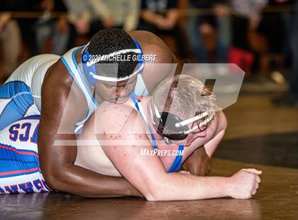 Thumbnail 3 in Section VI Class C&D Championship Wrestling Tournament photogallery.