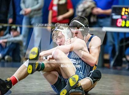 Thumbnail 2 in Section VI Class C&D Championship Wrestling Tournament photogallery.