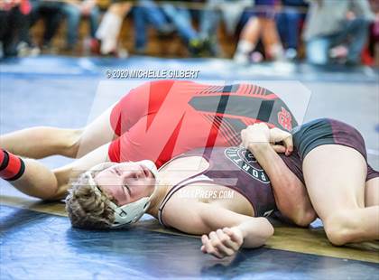 Thumbnail 2 in Section VI Class C&D Championship Wrestling Tournament photogallery.