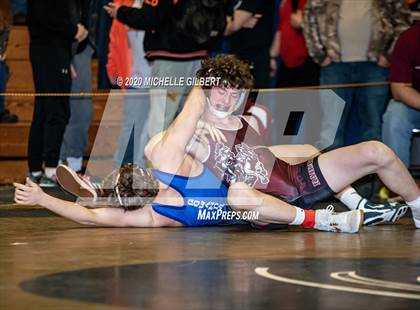 Thumbnail 3 in Section VI Class C&D Championship Wrestling Tournament photogallery.