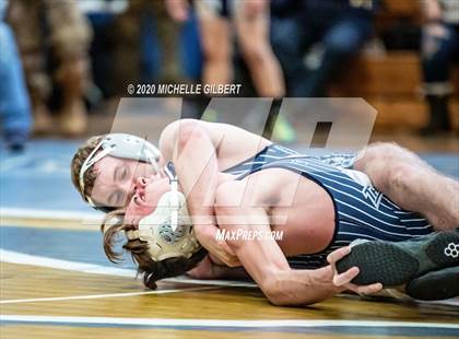Thumbnail 2 in Section VI Class C&D Championship Wrestling Tournament photogallery.