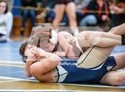 Thumbnail 2 in Section VI Class C&D Championship Wrestling Tournament photogallery.