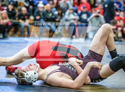 Thumbnail 3 in Section VI Class C&D Championship Wrestling Tournament photogallery.