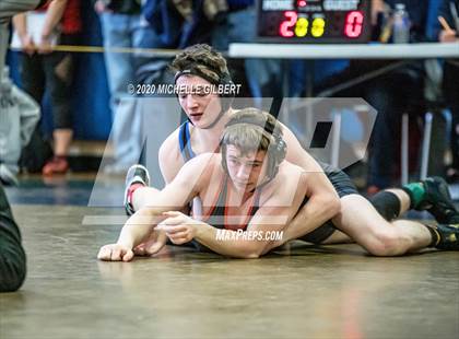 Thumbnail 1 in Section VI Class C&D Championship Wrestling Tournament photogallery.