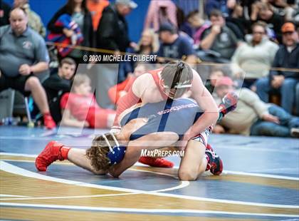 Thumbnail 3 in Section VI Class C&D Championship Wrestling Tournament photogallery.